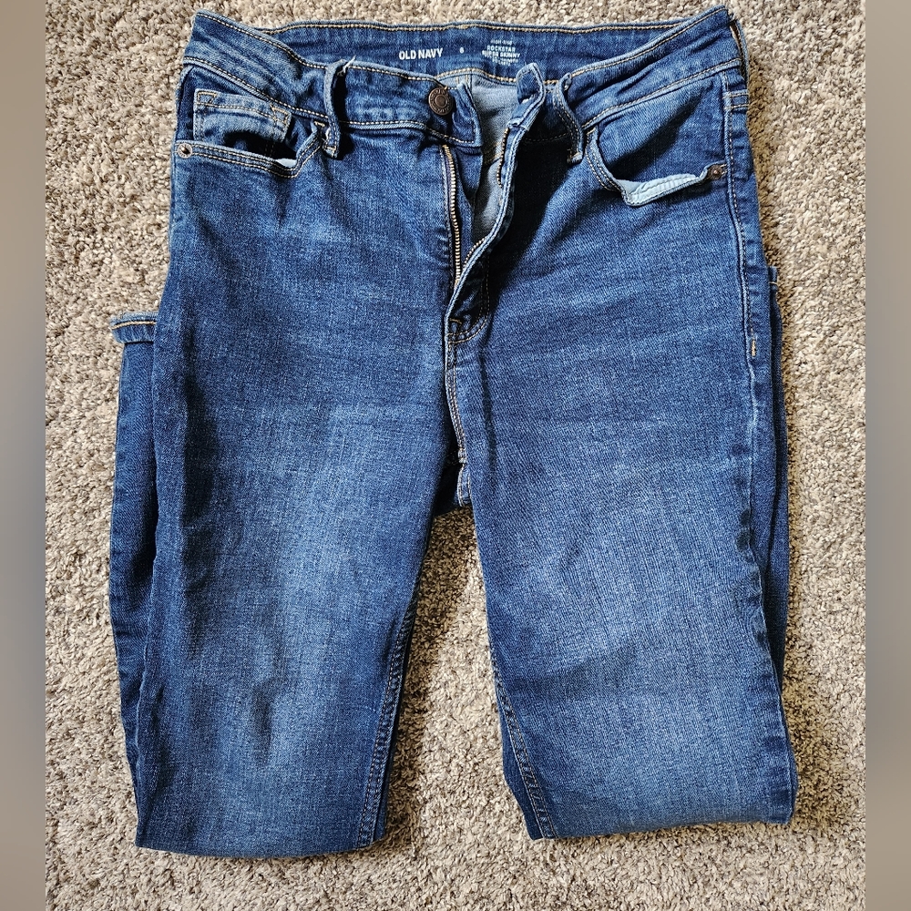 High rise Rockstar super skinny